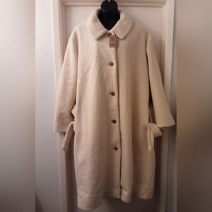 Sherpa Long Women's Coat